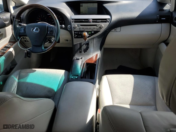 2010 Lexus RX 350 with VIN 2T2BK1BAXAC052026, listed as a Copart auction lot 51015605 with NaN miles and Salvage Title. Bid and sale history available at carsss.com. Image 8.
