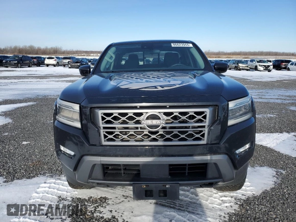 2022 Nissan Frontier S with VIN 1N6ED1FK3NN600415, listed as a Copart auction lot 86623944 with 190,054 mi miles and Clean Title. Bid and sale history available at carsss.com. Image 5.