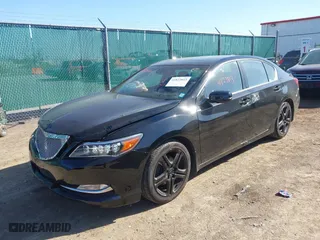 2015 Acura RLX Tech Pkg with VIN JH4KC1F52FC001682, listed as a IAAI auction lot 41823813 with 83,011 mi miles. Bid and sale history available at carsss.com. Image 2.