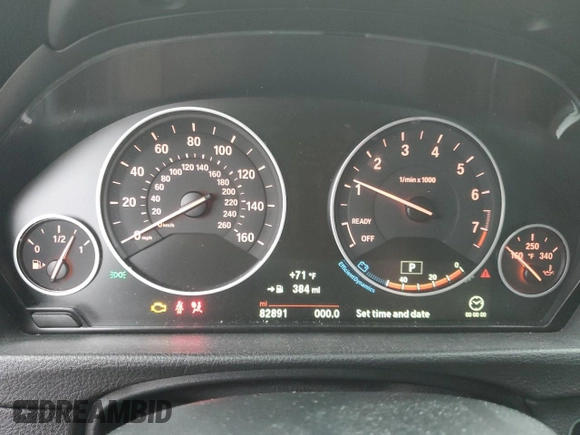 2017 BMW 3 Series 320i z VIN WBA8A9C39HK863984, wystawiony jako Copart lot #47927845 z przebiegiem 82 891 mil mil oraz Szkoda całkowita • Salvage title. Historia ofert i sprzedaży dostępna na DreamBid. Obrazek 9.