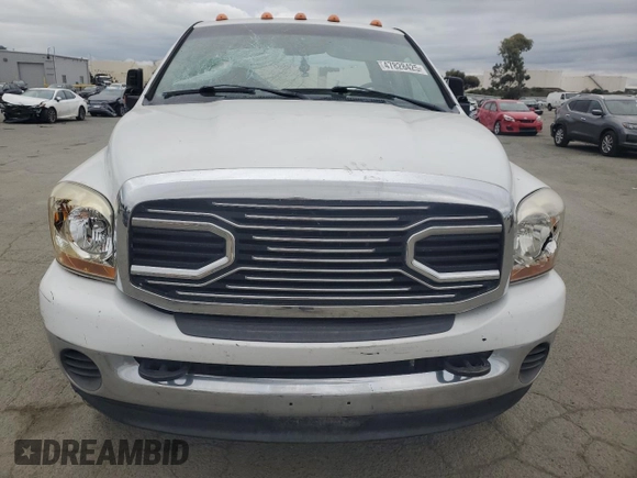 2007 Dodge Ram 2500 SLT with VIN 3D7KS28C77G704253, listed as a Copart auction lot 47828425 with 238,576 mi miles and Salvage Title. Bid and sale history available at carsss.com. Image 5.