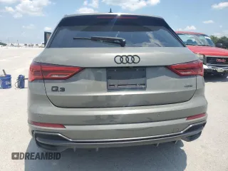 2022 Audi Q3 S line Premium Plus with VIN WA1EECF33N1143143, listed as a Copart auction lot 62233115 with Not provided miles and Salvage title. Bid and sale history available at DreamBid. Image 6.