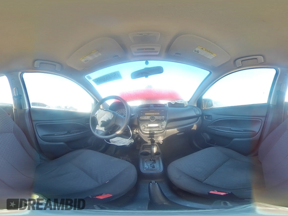 2014 Mitsubishi Mirage DE with VIN ML32A3HJ2EH013672, listed as a Copart auction lot 52453265 with 149,417 mi miles and Salvage title. Bid and sale history available at DreamBid. Image 13.