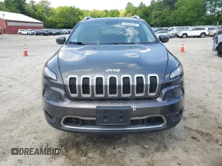 2016 Jeep Cherokee Limited with VIN 1C4PJMDS1GW322118, listed as a Copart auction lot 58468615 with 115,822 mi miles and Salvage title. Bid and sale history available at DreamBid. Image 5.