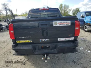 2022 Chevrolet Colorado 4WD Z71 with VIN 1GCGTDENXN1137241, listed as a Copart auction lot 53559815 with 70,622 mi miles and Salvage title. Bid and sale history available at DreamBid. Image 6.