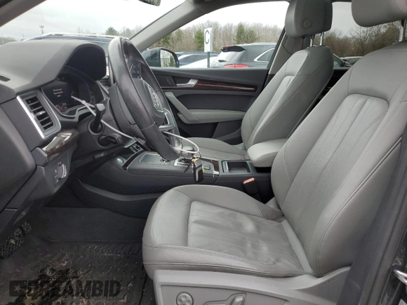 2018 Audi Q5 Premium Plus with VIN WA1BNAFY9J2218337, listed as a Copart auction lot 49578744 with 40,771 mi miles and Salvage Title. Bid and sale history available at carsss.com. Image 7.