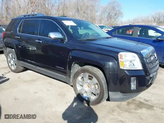 2011 GMC Terrain SLT-2 with VIN 2CTFLXE57B6279282, listed as a IAAI auction lot 41671256 with 166,254 mi miles. Bid and sale history available at carsss.com. Image 1.