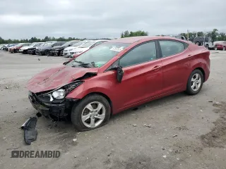 2014 Hyundai Elantra SE with VIN 5NPDH4AE2EH456801, listed as a Copart auction lot 62892655 with 164,780 mi miles and Salvage title. Bid and sale history available at DreamBid. Image 1.