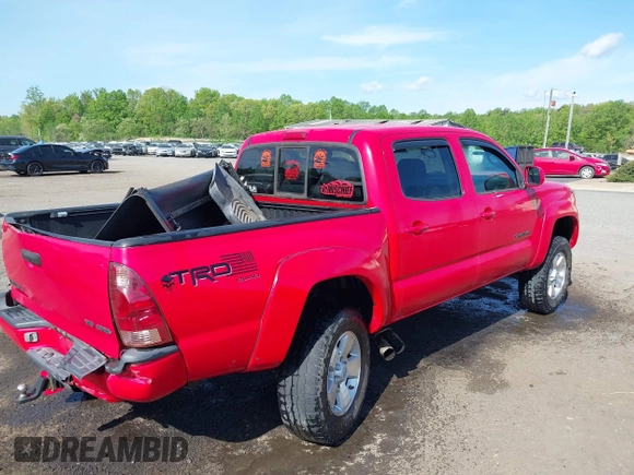 2007 Toyota Tacoma with VIN 5TELU42N97Z437684, listed as a IAAI auction lot 42087377 with 184,947 mi miles and . Bid and sale history available at DreamBid. Image 4.