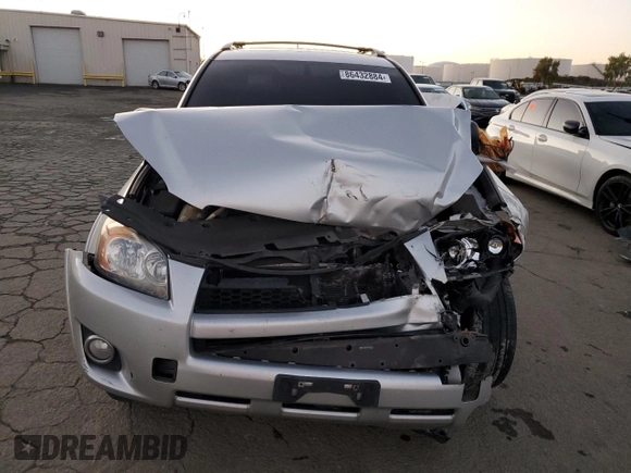 2010 Toyota RAV4 Sport with VIN 2T3WK4DV1AW008400, listed as a Copart auction lot 86432884 with 151,653 mi miles and Salvage Title. Bid and sale history available at carsss.com. Image 5.