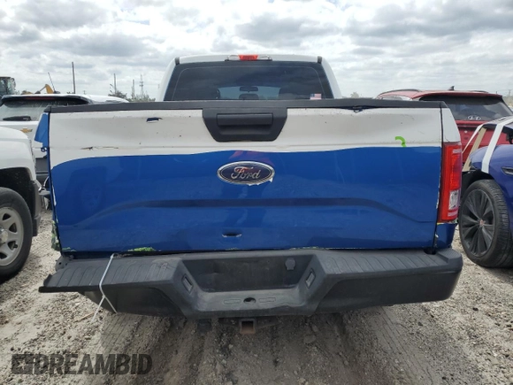 2016 Ford F-150 XL with VIN 1FTEX1CP5GFA18422, listed as a Copart auction lot 52132875 with 137,413 mi miles and Clean Title. Bid and sale history available at carsss.com. Image 6.
