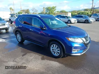 2019 Nissan Rogue SV with VIN 5N1AT2MT7KC738645, listed as a IAAI auction lot 42173044 with 73,056 mi miles and . Bid and sale history available at DreamBid. Image 1.