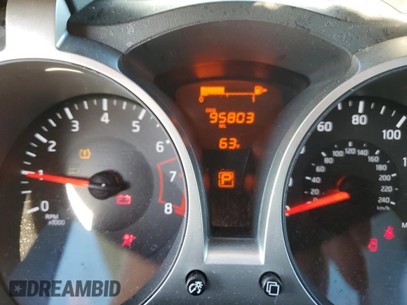 2016 Nissan Juke SL with VIN JN8AF5MR2GT602291, listed as a Copart auction lot 75864444 with 95,803 mi miles and Salvage Title. Bid and sale history available at carsss.com. Image 9.