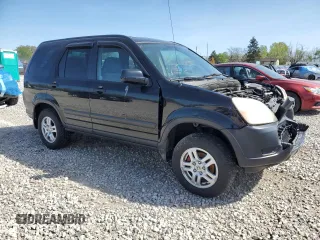 2003 Honda CR-V EX with VIN SHSRD78873U145453, listed as a Copart auction lot 54498455 with 196,176 mi miles and Salvage Title. Bid and sale history available at carsss.com. Image 4.