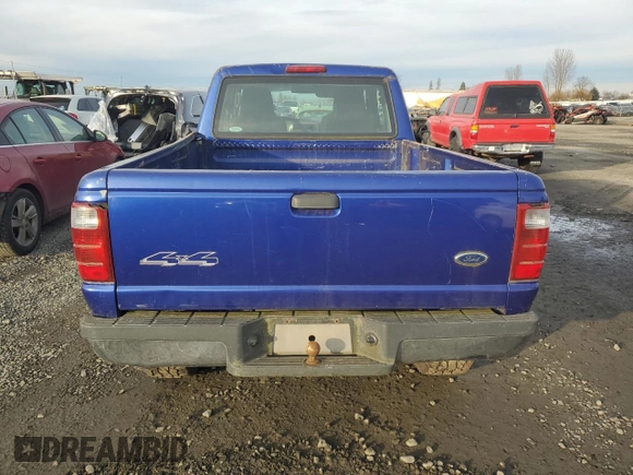 2005 Ford Ranger XL with VIN 1FTYR15E05PA02512, listed as a Copart auction lot 42241835 with 275,738 mi miles and Salvage Title. Bid and sale history available at DreamBid. Image 6.