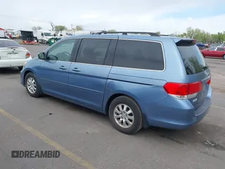 2008 Honda Odyssey EX-L with VIN 5FNRL38758B016872, listed as a IAAI auction lot 42094462 with 183,384 mi miles. Bid and sale history available at carsss.com. Image 3.