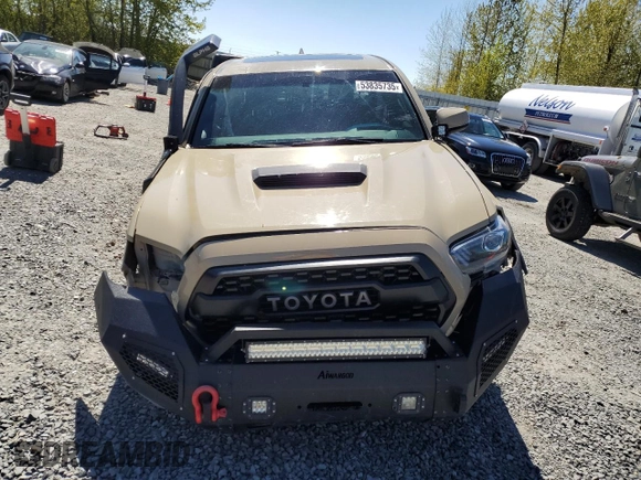 2017 Toyota Tacoma SR5 with VIN 5TFCZ5ANXHX082770, listed as a Copart auction lot 53835735 with 181,676 mi miles and Salvage Title. Bid and sale history available at carsss.com. Image 5.