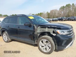 2021 Volkswagen Atlas 3.6L V6 SE w/Technology with VIN 1V2HR2CA9MC578058, listed as a IAAI auction lot 41784456 with 90,920 mi miles. Bid and sale history available at carsss.com. Image 14.