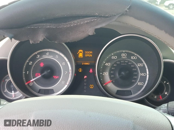 2011 Acura MDX with VIN 2HNYD2H28BH500165, listed as a Copart auction lot 59914505 with 210,882 mi miles and Clean title. Bid and sale history available at DreamBid. Image 9.