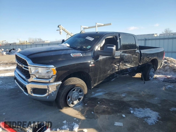 2024 Ram 2500 Tradesman with VIN 3C6UR5CL3RG277302, listed as a Copart auction lot 88143175 with 16,757 mi miles and Salvage Title. Bid and sale history available at carsss.com. Image 1.