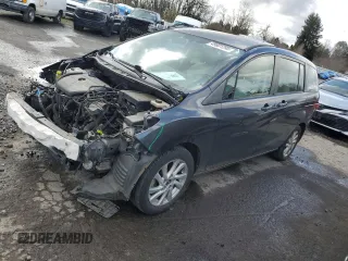 2015 Mazda 5 Sport with VIN JM1CW2BL0F0187585, listed as a Copart auction lot 49601295 with 102,287 mi miles and Salvage Title. Bid and sale history available at carsss.com. Image 1.