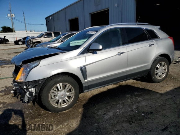 2014 Cadillac SRX Luxury Collection with VIN 3GYFNBE30ES596974, listed as a Copart auction lot 53278375 with 61,452 mi miles and Salvage Title. Bid and sale history available at DreamBid. Image 1.