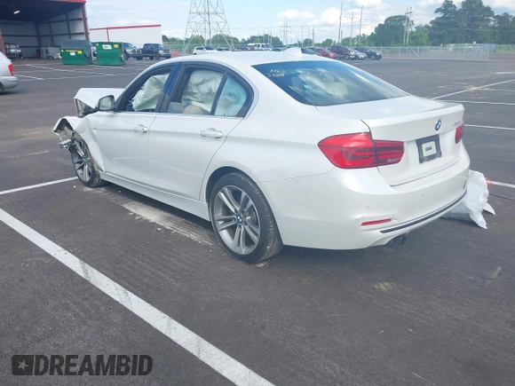 2017 BMW 3 Series 330i with VIN WBA8B9G31HNU53069, listed as a IAAI auction lot 42163557 with Not provided miles and . Bid and sale history available at DreamBid. Image 3.