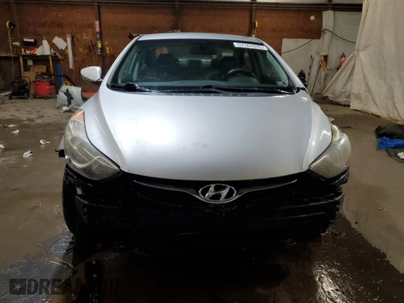 2012 Hyundai Elantra Limited with VIN KMHDH4AEXCU467706, listed as a Copart auction lot 57564845 with 112,065 mi miles and Salvage title. Bid and sale history available at DreamBid. Image 5.