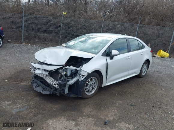 2022 Toyota Corolla Hybrid LE with VIN JTDEAMDE5N3000761, listed as a IAAI auction lot 41724487 with 134,135 mi miles. Bid and sale history available at carsss.com. Image 17.