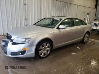 2007 Audi A6 with VIN WAUDV94FX7N063767, listed as a Copart auction lot 86518664 with 172,148 mi miles and Salvage title. Bid and sale history available at DreamBid. Image 1.