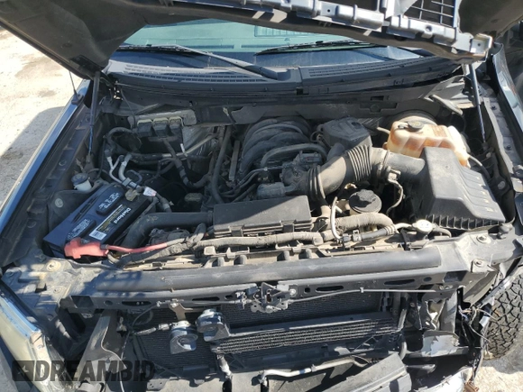 2010 Ford F-150 XL with VIN 1FTEX1C80AFA25472, listed as a Copart auction lot 57462045 with 130,692 mi miles and Salvage title. Bid and sale history available at DreamBid. Image 11.