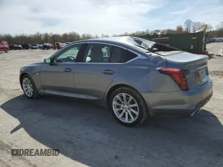 2020 Cadillac CT5 Luxury z VIN 1G6DS5RK2L0145013, wystawiony jako Copart lot #53990505 z przebiegiem 52 457 mil mil oraz Szkoda całkowita • Salvage title. Historia ofert i sprzedaży dostępna na DreamBid. Obrazek 2.