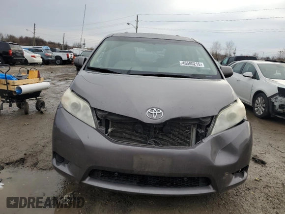 2013 Toyota Sienna LE AAS with VIN 5TDKK3DC4DS335337, listed as a Copart auction lot 46580215 with 215,477 mi miles and Salvage Title. Bid and sale history available at carsss.com. Image 5.