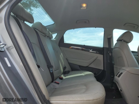 2017 Hyundai Sonata Hybrid Limited with VIN KMHE34L34HA071262, listed as a Copart auction lot 52198895 with 136,943 mi miles and Salvage Title. Bid and sale history available at carsss.com. Image 10.