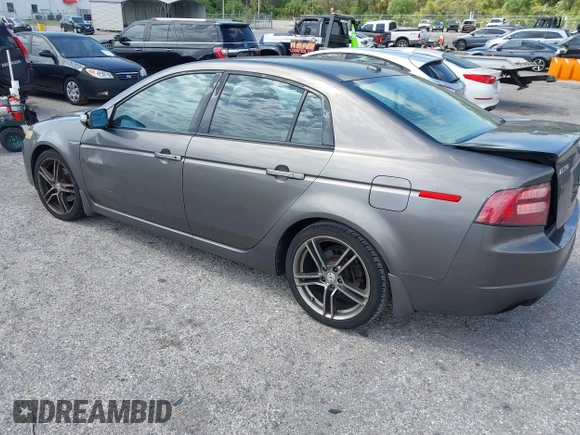 2008 Acura TL with VIN 19UUA66208A049992, listed as a IAAI auction lot 41976598 with 1 mi miles. Bid and sale history available at carsss.com. Image 3.
