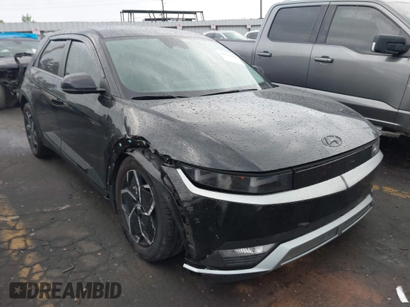 2024 Hyundai Ioniq 5 SEL with VIN KM8KN4DE1RU246645, listed as a IAAI auction lot 42163112 with 22,500 mi miles and . Bid and sale history available at DreamBid. Image 1.