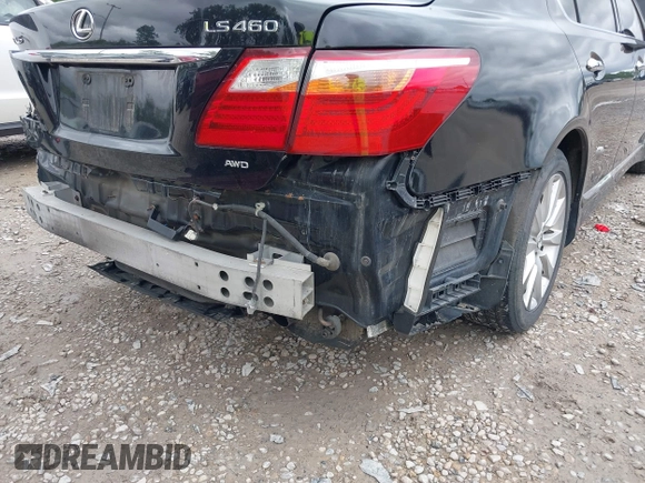 2010 Lexus LS 460 with VIN JTHCL5EF5A5007415, listed as a IAAI auction lot 42340106 with 202,318 mi miles and . Bid and sale history available at DreamBid. Image 6.