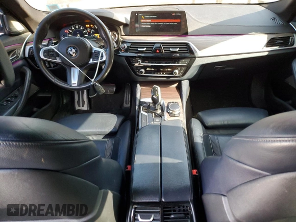 2017 BMW 5 Series 540i with VIN WBAJE5C3XHG916144, listed as a Copart auction lot 47305575 with 72,483 mi miles and Salvage Title. Bid and sale history available at carsss.com. Image 8.