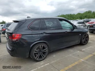 2015 BMW X5 M with VIN 5YMKT6C5XF0C89515, listed as a Copart auction lot 54364934 with 151,595 mi miles and Salvage Title. Bid and sale history available at carsss.com. Image 3.