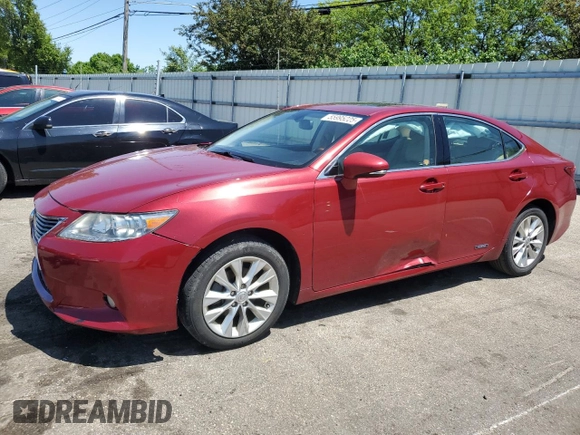 2013 Lexus ES 300h z VIN JTHBW1GG3D2020428, wystawiony jako Copart lot #55995225 z przebiegiem 128 225 mil mil oraz Szkoda całkowita • Salvage title. Historia ofert i sprzedaży dostępna na DreamBid. Obrazek 1.