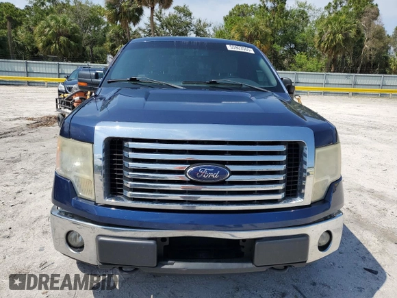 2011 Ford F-150 XL with VIN 1FTFX1ET8BFC18119, listed as a Copart auction lot 55903565 with 229,249 mi miles and Clean Title. Bid and sale history available at carsss.com. Image 5.