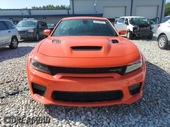 2022 Dodge Charger SRT Hellcat Redeye Widebody with VIN 2C3CDXL9XNH101459, listed as a Copart auction lot 67074044 with 10,701 mi miles and Salvage Title. Bid and sale history available at carsss.com. Image 5.