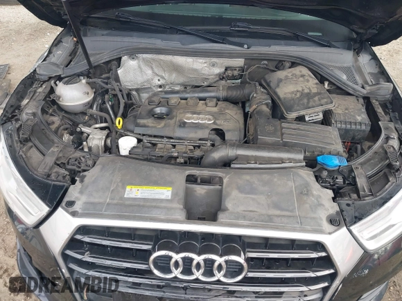 2017 Audi Q3 Premium with VIN WA1ECCFS4HR006201, listed as a IAAI auction lot 41876661 with 159,302 mi miles. Bid and sale history available at carsss.com. Image 10.