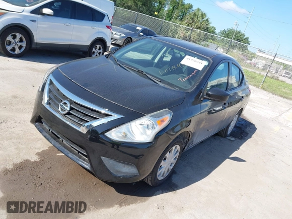 2016 Nissan Versa S Plus with VIN 3N1CN7AP8GL892503, listed as a IAAI auction lot 41970341 with 118,549 mi miles. Bid and sale history available at carsss.com. Image 2.