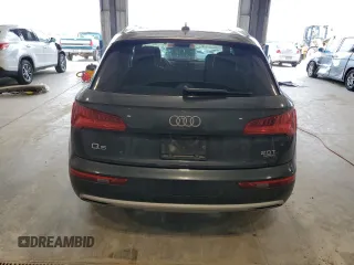 2018 Audi Q5 Premium Plus with VIN WA1BNAFYXJ2207489, listed as a Copart auction lot 62893875 with 127,122 mi miles and Salvage title. Bid and sale history available at DreamBid. Image 6.