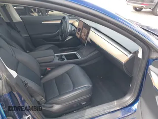 2022 Tesla Model 3 with VIN 5YJ3E1EA4NF191808, listed as a IAAI auction lot 39564406 with 6,756 mi miles. Bid and sale history available at carsss.com. Image 5.