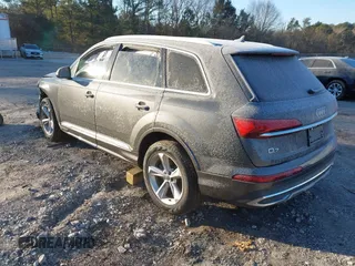 2020 Audi Q7 Premium with VIN WA1AJAF74LD009951, listed as a IAAI auction lot 41418433 with 58,291 mi miles. Bid and sale history available at carsss.com. Image 3.