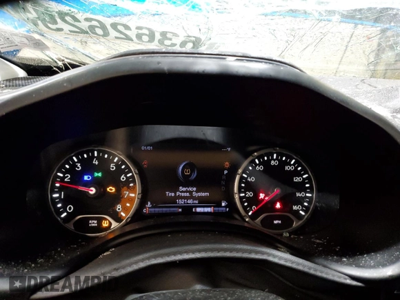 2015 Jeep Renegade Trailhawk with VIN ZACCJBCT0FPB74673, listed as a Copart auction lot 63626295 with 152,146 mi miles and Salvage title. Bid and sale history available at DreamBid. Image 9.
