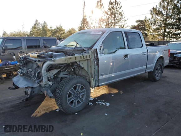 2017 Ford F-150 XL with VIN 1FTFW1EGXHKC98531, listed as a Copart auction lot 83644384 with 110,138 mi miles and Salvage Title. Bid and sale history available at carsss.com. Image 1.