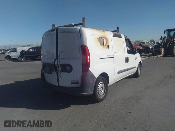 2015 Ram ProMaster City Cargo Tradesman with VIN ZFBERFAT3F6A85404, listed as a IAAI auction lot 41233394 with Not Provided miles. Bid and sale history available at carsss.com. Image 5.